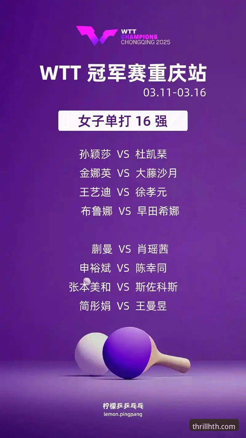 华体会体育App稳定吗安装教程 WTT重庆冠军赛决赛复盘与华体会体育App观赛体验详解